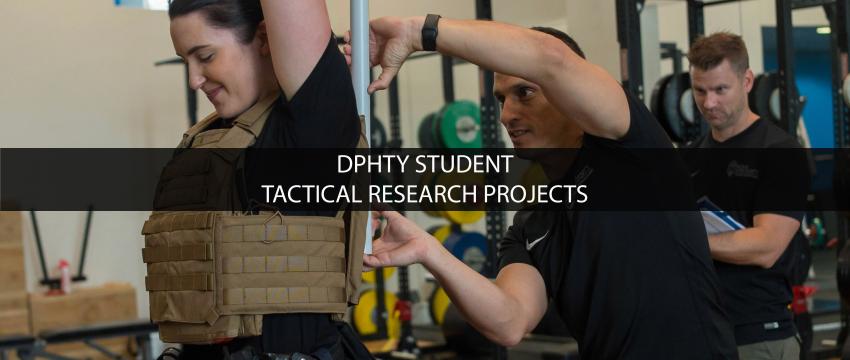 Student Tactical Research Projects